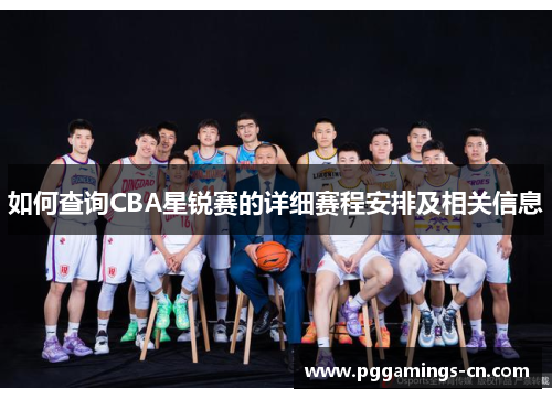 如何查询CBA星锐赛的详细赛程安排及相关信息