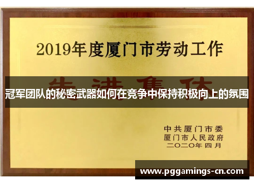 冠军团队的秘密武器如何在竞争中保持积极向上的氛围