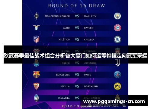 欧冠赛季最佳战术组合分析各大豪门如何运筹帷幄走向冠军荣耀