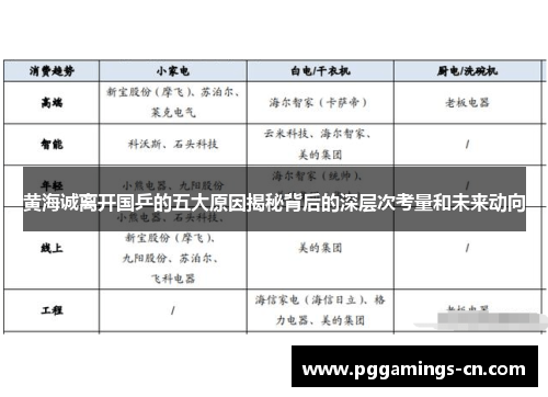 黄海诚离开国乒的五大原因揭秘背后的深层次考量和未来动向 黄海诚离开国乒的五大原因揭秘背后的深层次考量和未来动向